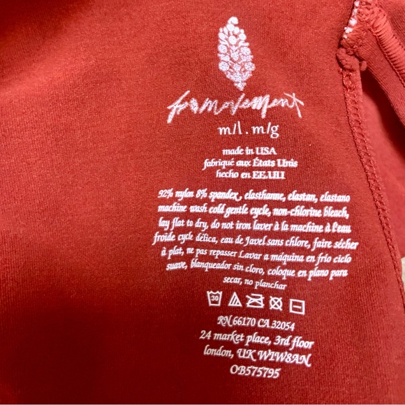 SOLD‼️SOLD‼️MOVEMENT GOOD KARMA ONESIE LEGGING PANTS SZ. M/L  NW0T - Picture 9 of 11